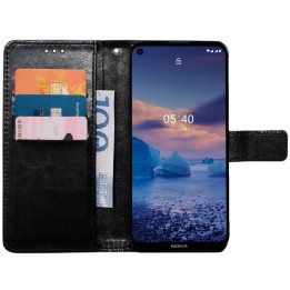Handyhülle 3-Karten Nokia XR21 - Schwarz