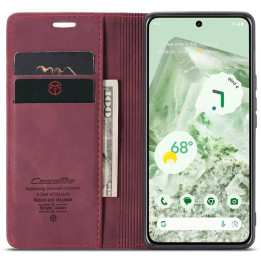 CaseMe FlipCase 013 Google Pixel 8a - Burgund