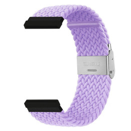 Geflochtenes Elastisches Uhrarmband Fitbit Sense - Lightpurple