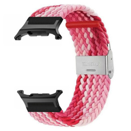 Geflochtenes Elastisches Uhrarmband Samsung Galaxy Watch 8 Classic (46mm) - Gradient red