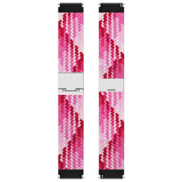 Geflochtenes Elastisches Uhrarmband OnePlus Watch Lite - Gradient red