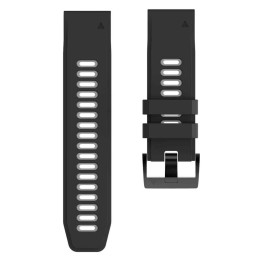 Twin Uhrarmband für Garmin Fenix 9 Pro (47mm) - Schwarzgrau