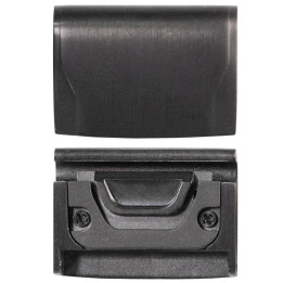 Uhrenarmband Adapter easyfit für Garmin Approach S72 (43mm) - Schwarz