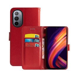 Handyhülle 3-Karten Motorola Edge X30 - Rot