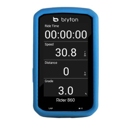 Silikonhülle Bryton Rider 320 T - Blau
